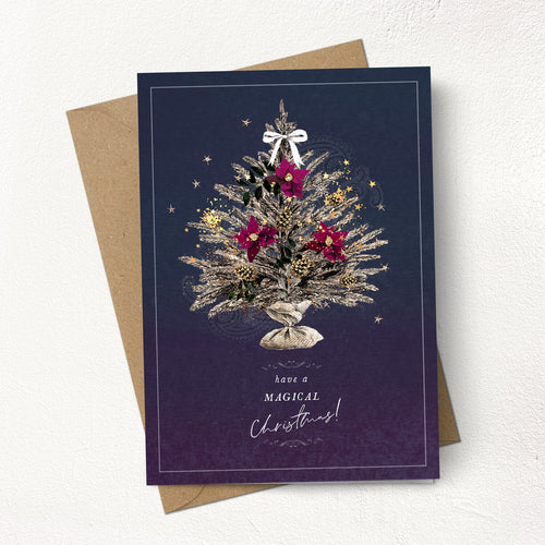 Magical Christmas Tree Card