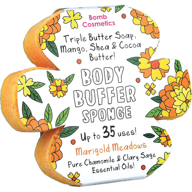 Marigold Meadows Body Buffer Sponge