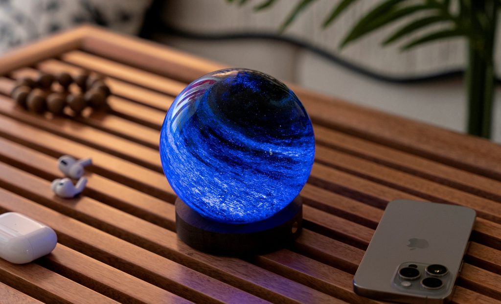Mini AstraGlass Light: Stellar Ocean