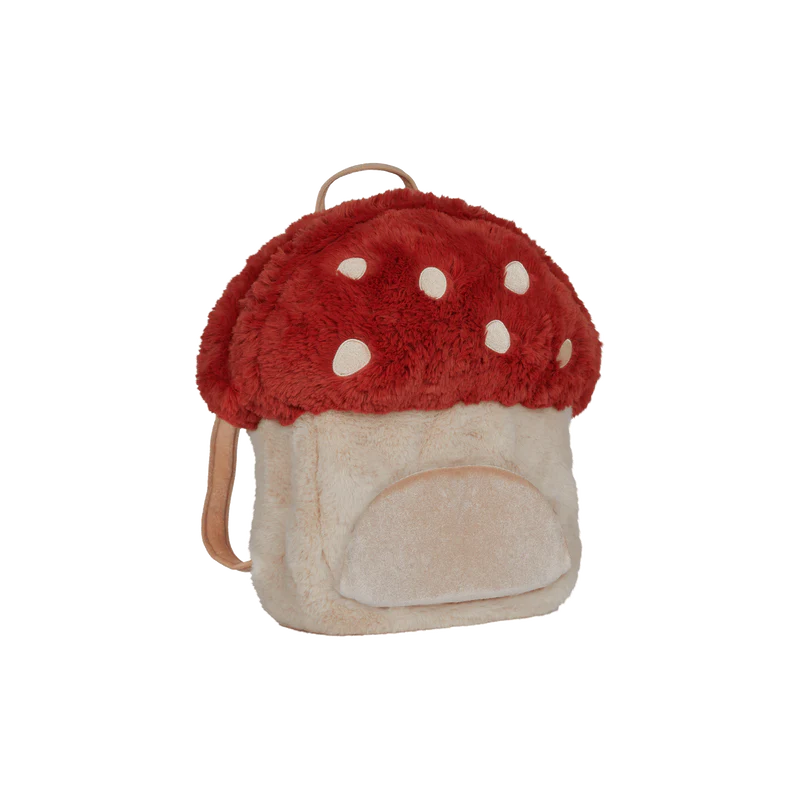 Red Hopalong Mushroom Backpack