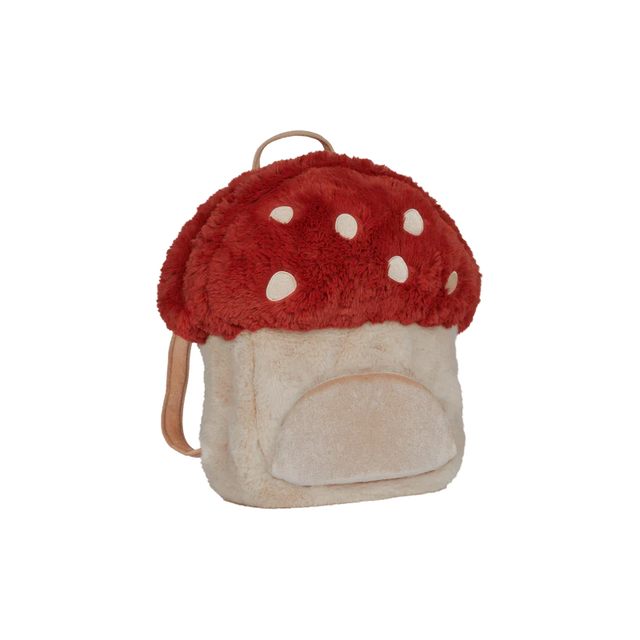 Red Hopalong Mushroom Backpack