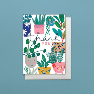 Pack Of Thank You Plant Pot Cards