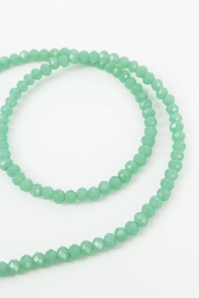 Green Beaded Necklace