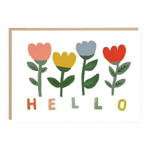 Hello Tulip Card