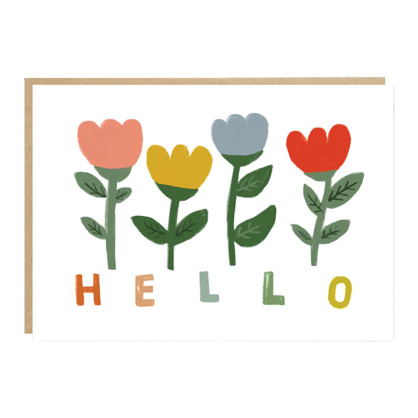 Hello Tulip Card