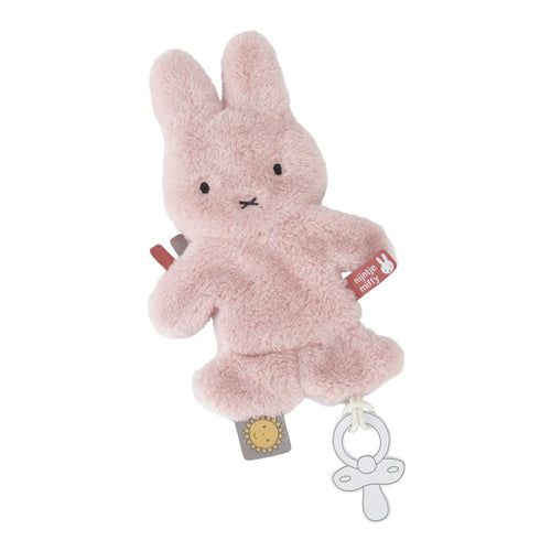 Pink Fluffy Miffy Dummy Cloth