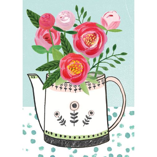 Thank You Floral Notecards 6 Pack