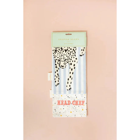 Set Of 2 Cheetah Tea Towels