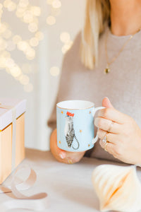 Festive Small Pussycat Mug