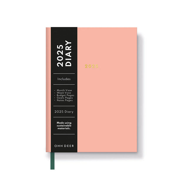 2025 Blossom Pink A6 Diary