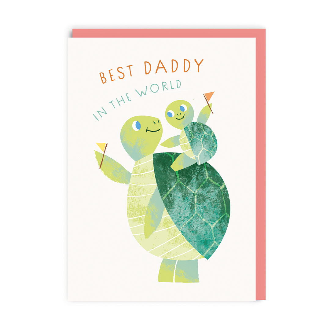 Best Daddy Turtles Father's Day Card – Freda & Bert - Gift Shop Cambridge