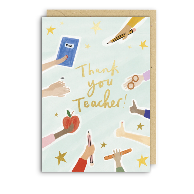 Thank You Teacher Card