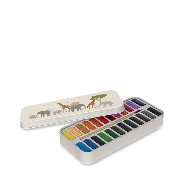 Safari Watercolour Tin