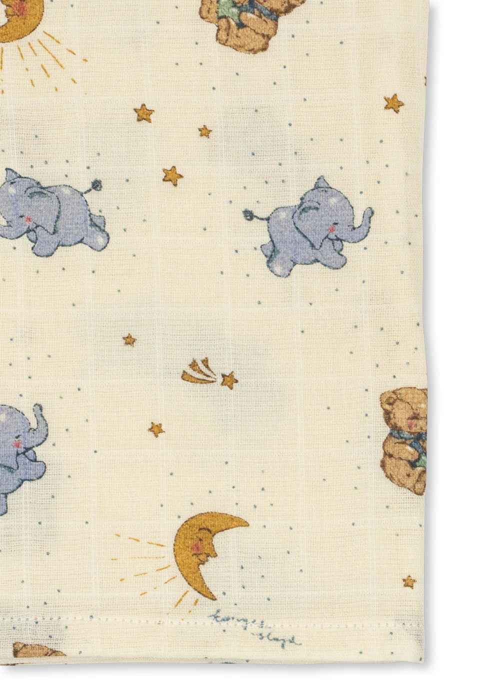 3 Pack Muslin Cloths: Cucciolo