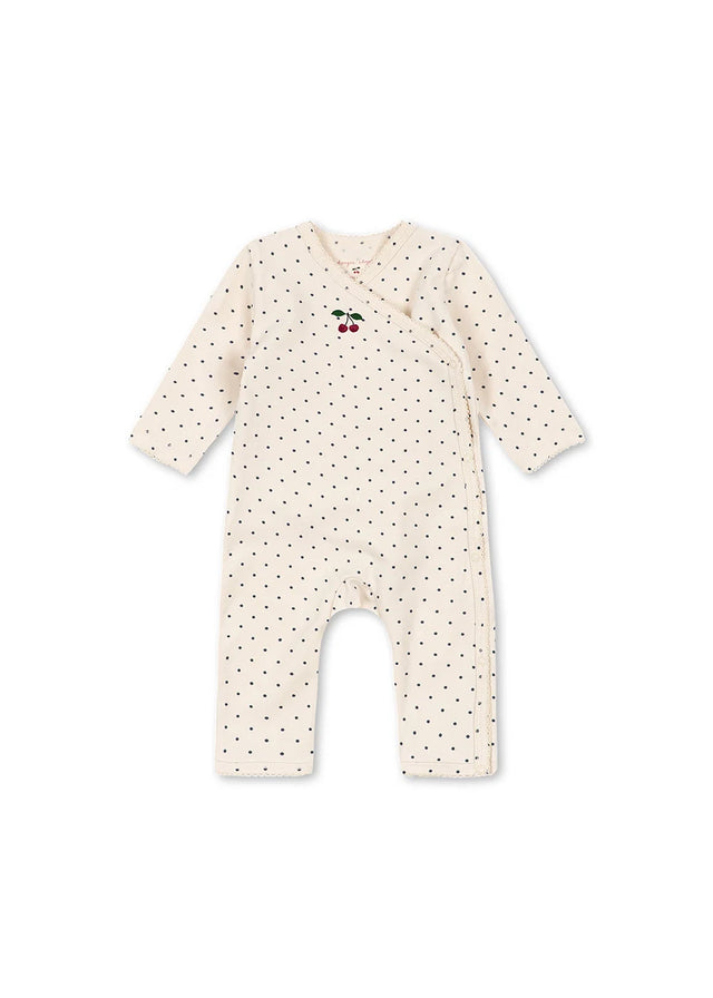 Cherry Blue Dot Onsie