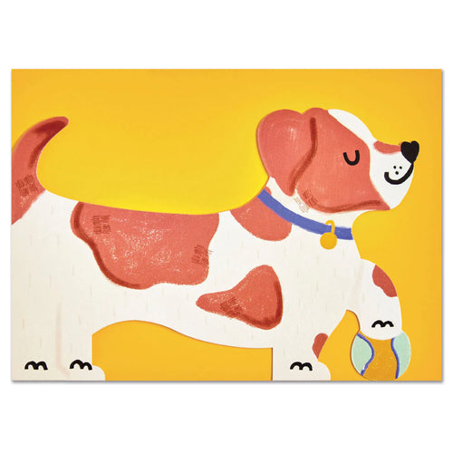 Jack Russell Dog Card