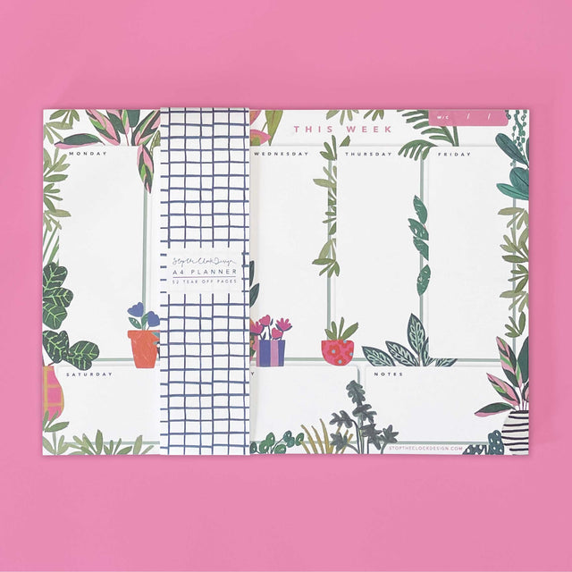Plants A4 Planner