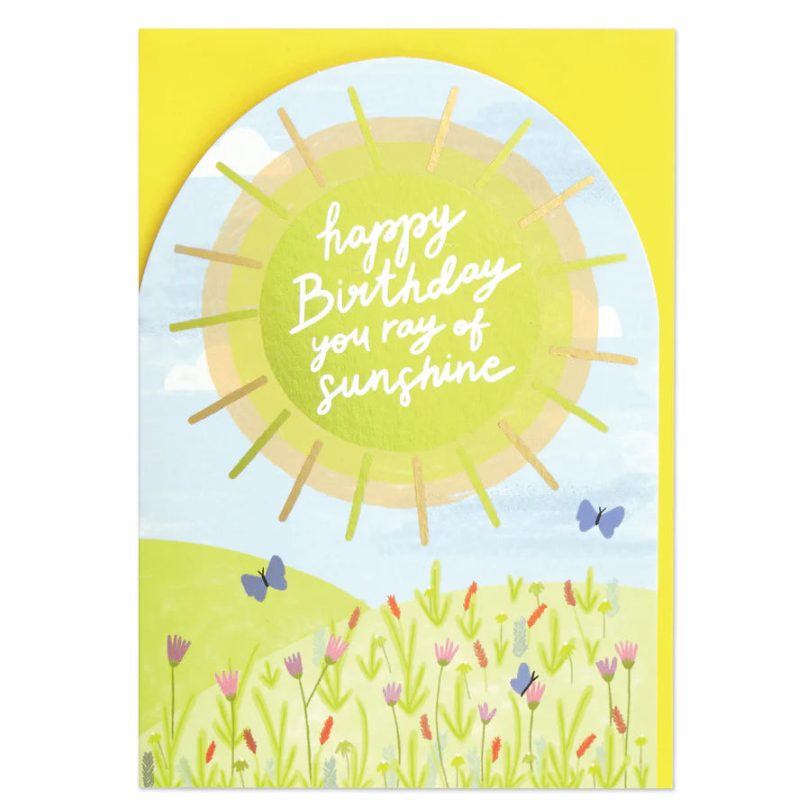 Ray Of Sunshine Birthday Card