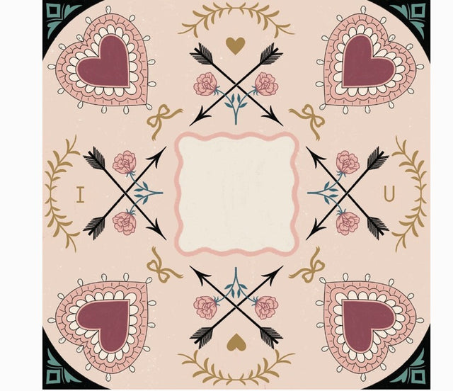 Charm Cards: Folded Victorian Pocket Notes