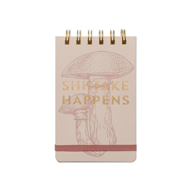Shiitake Happens Wire Notepad