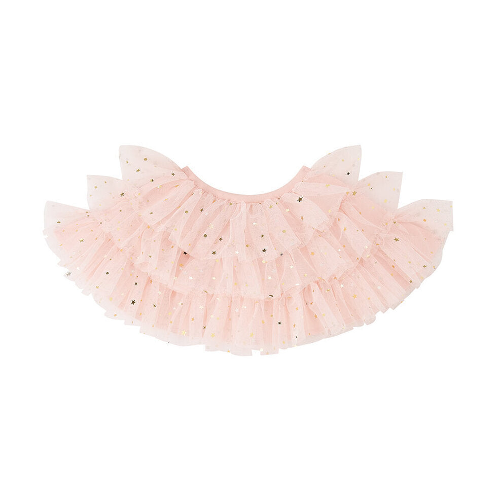 Pale Pink Gold Moon & Stars Cape