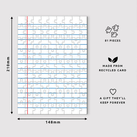 Personalised Letter Jigsaw Puzzle
