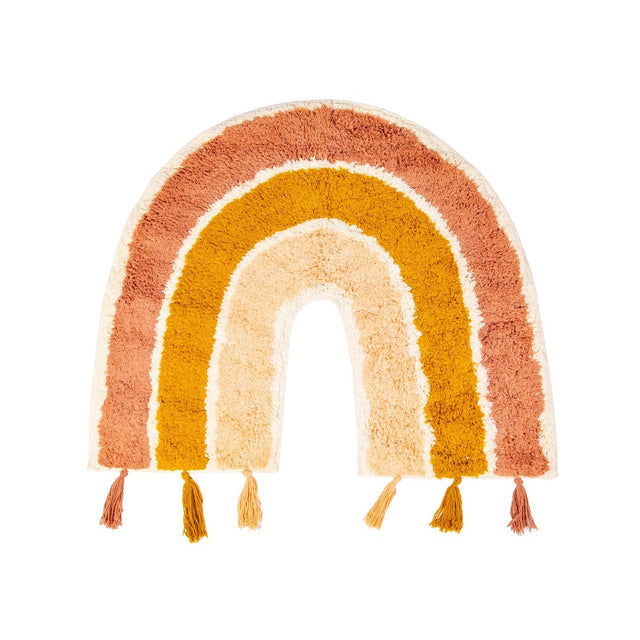 Rainbow Tassel Rug