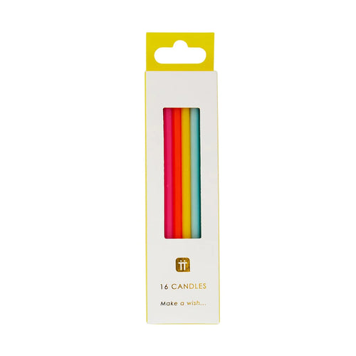 Rainbow Bright Birthday Candles