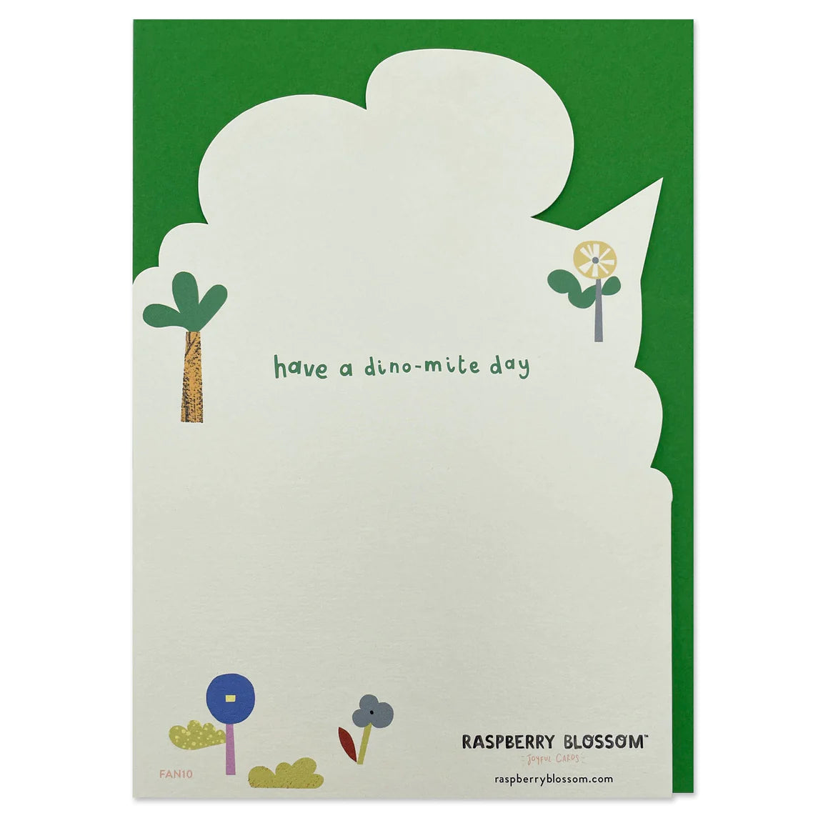 Fold Out Dinosaur Birthday Card