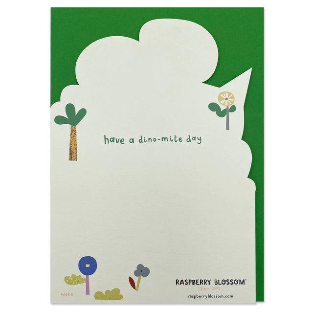 Fold Out Dinosaur Birthday Card