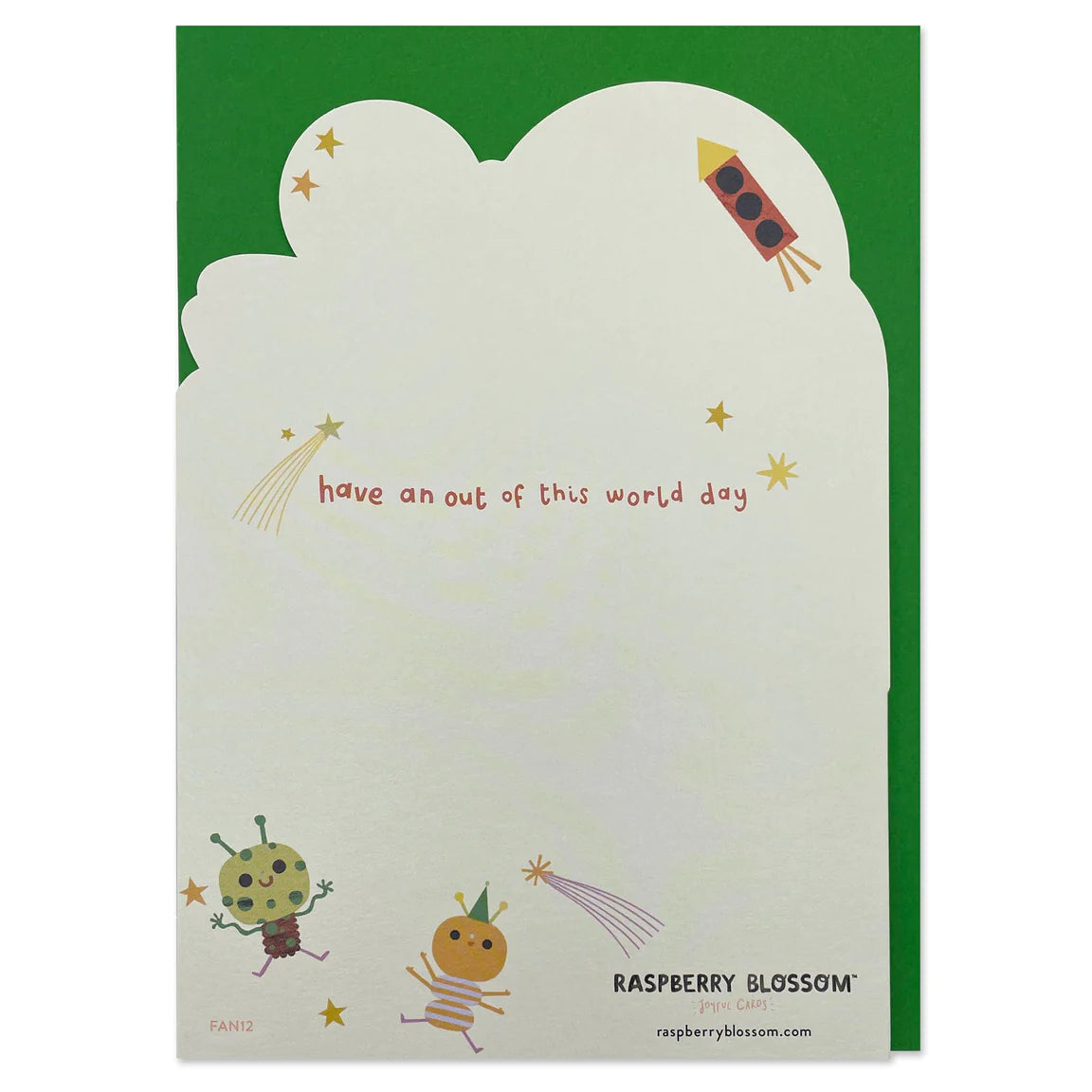 Fold Out Astronaut Card