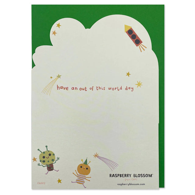 Fold Out Astronaut Card