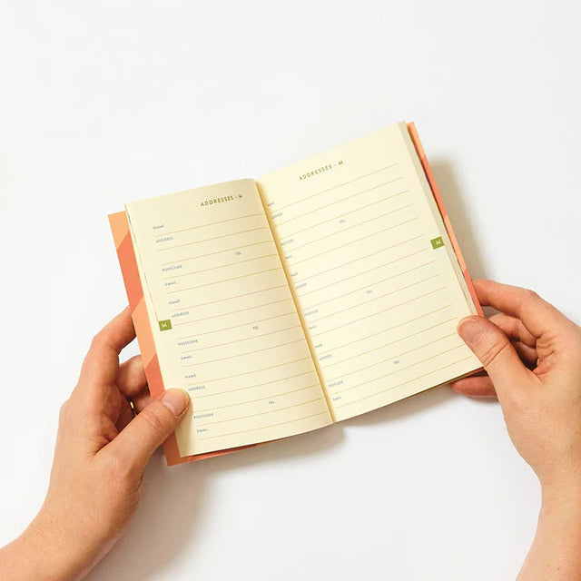 A6 Address And Birthday Notebook