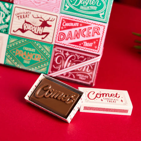 All Stars Reindeer Chocolate Bars