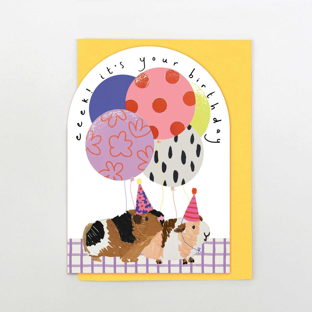 Birthday Guinea Pigs Card