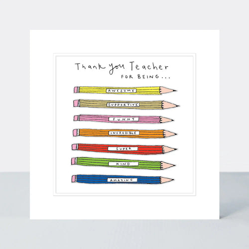 Inspirational Teacher Card