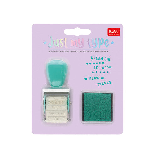 Rotating Stamp & Ink Set