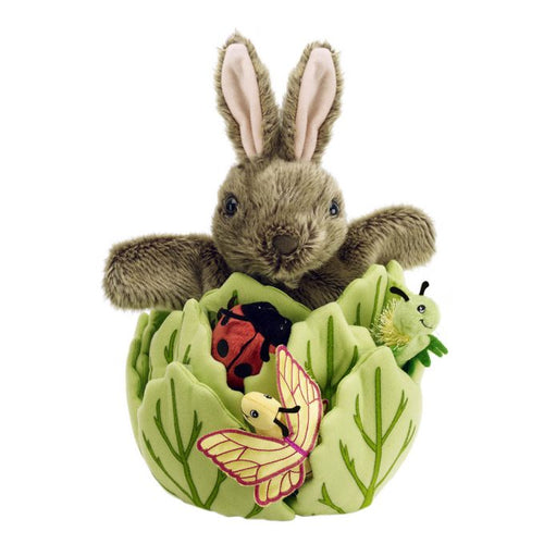 Rabbit & Bugs Hide Away Puppets
