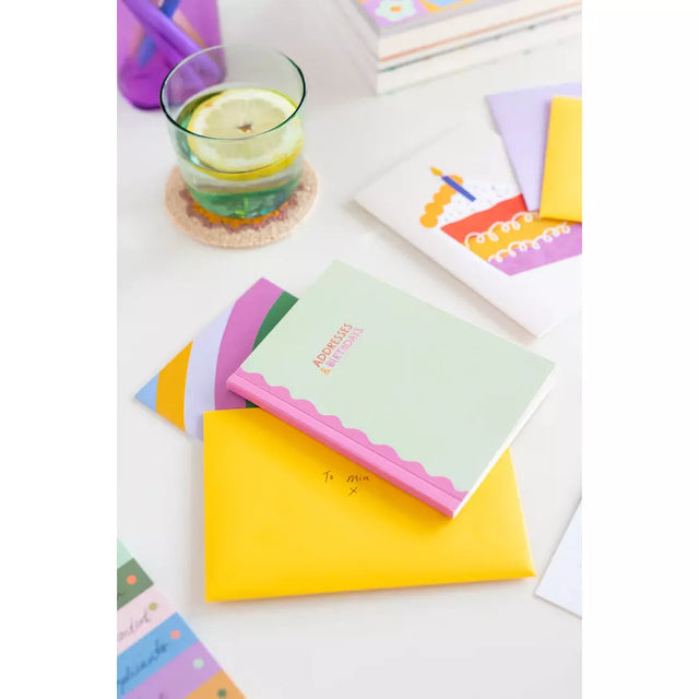 A6 Address And Birthday Notebook