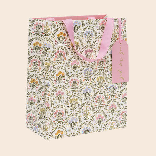 Large Spring Florals Gift Bag