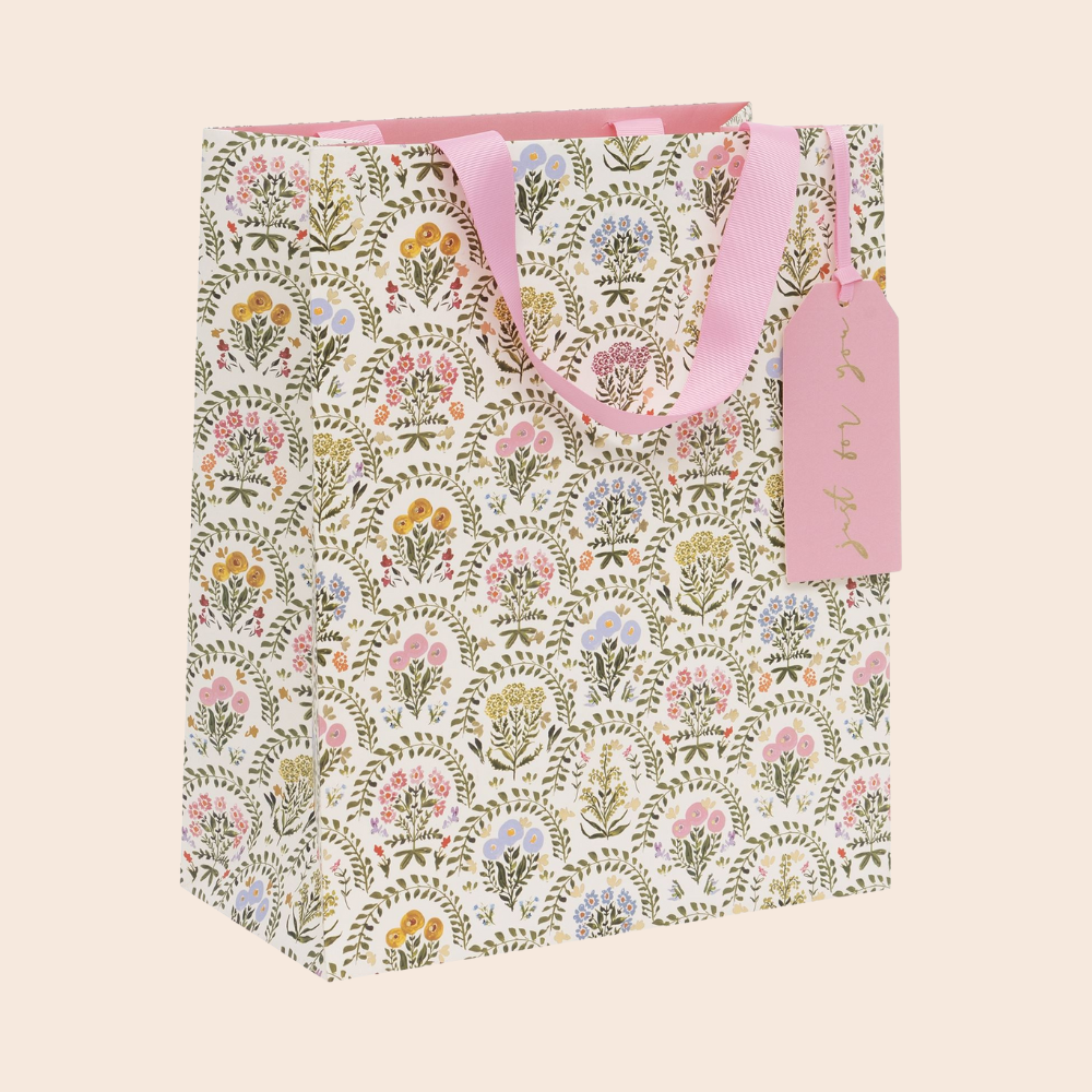 Large Spring Florals Gift Bag