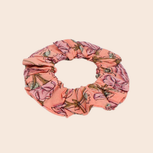 Small Salmon Scrunchie