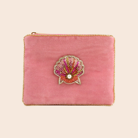 Pink Shell Small Purse