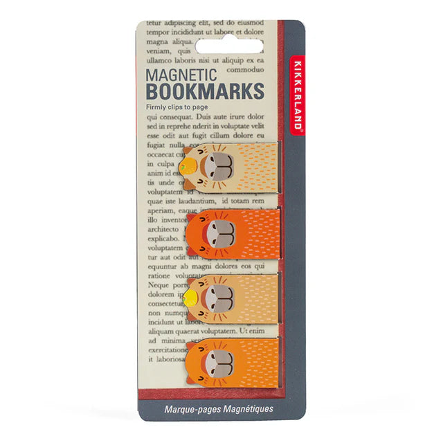 Capybara Magnetic Bookmarks