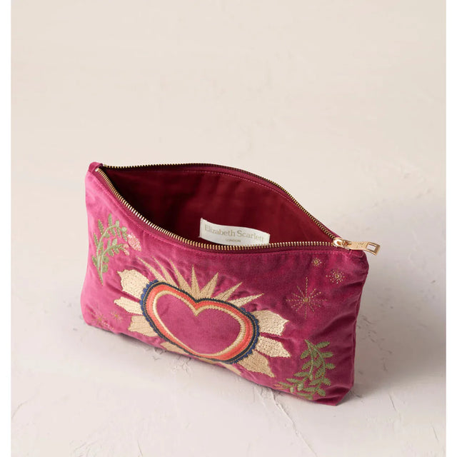 Sacred Heart Rhubarb Everyday Pouch
