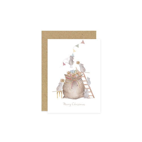 Santa's Sack Christmas Card