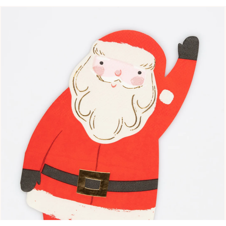 Jolly Christmas Santa Napkins