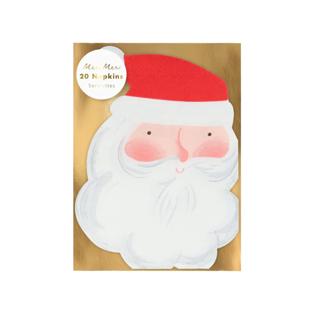 Jolly Christmas Santa Napkins