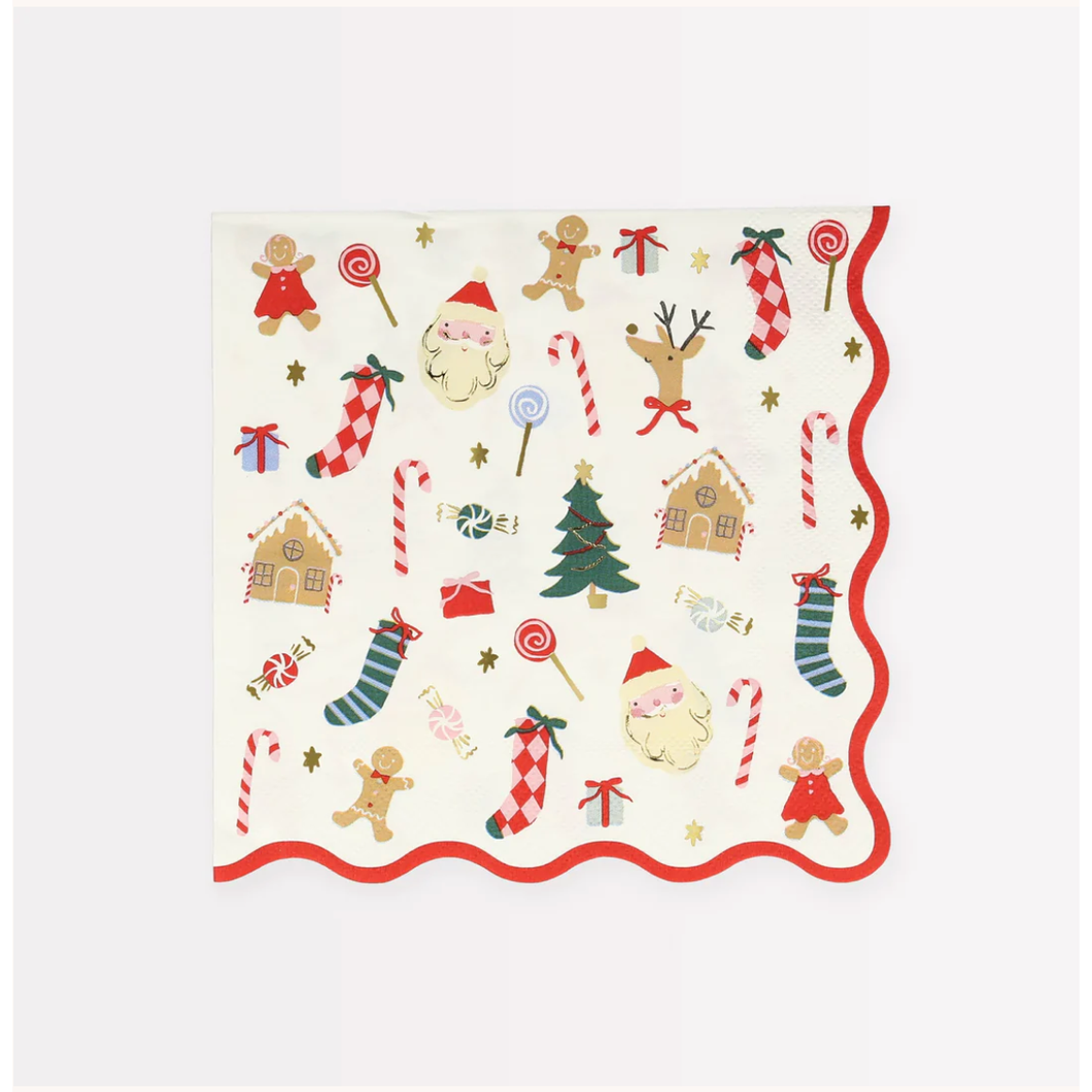 Jolly Christmas Napkins