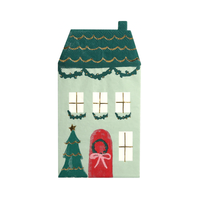 Christmas House Napkins